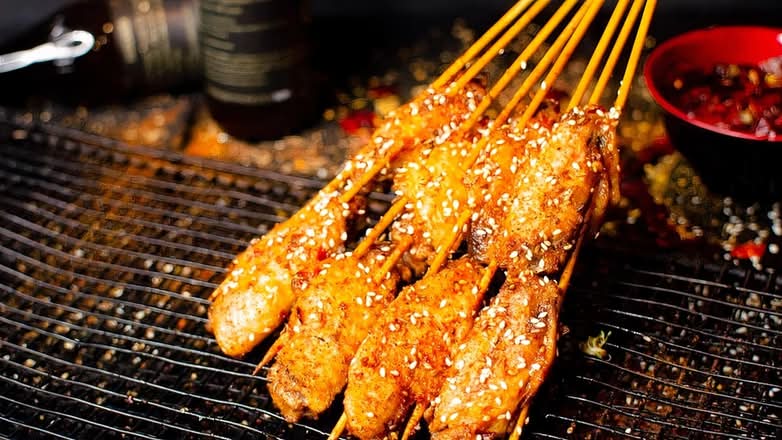 Chicken Wing Skewer 烤鸡全翅
